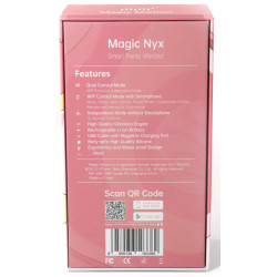Magic Motion Vibro de culotte connecté Magic Nyx Rouge